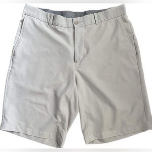 Mens Nike Dri-FIT Flex Stretch Golf Shorts Size 32 Light Bone